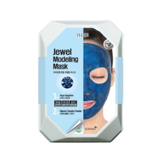 Konad Моделирующая альгинатная маска с сапфировой пудрой для ровного красивого тона лица Iloje Jewel Modeling Mask, 55 г