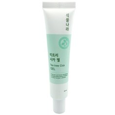 Shingmulnara Гель с чайным деревом и центеллой Tea Tree Cica Gel, 40 мл