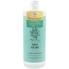 Shingmulnara успокаивающая вода для снятия макияжа с экстрактом чайного дерева Tea Tree Calming Water, 500 мл