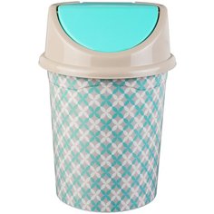 Ведро с подвижной крышкой 14 л 34х27х45 см Violet Сканди