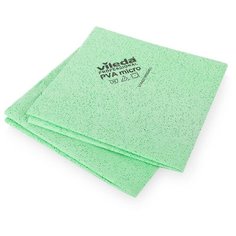 "Салфетка Vileda ПВАмикро 38х35см 2 шт., зеленый. 143593"