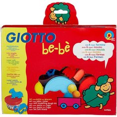 Масса для лепки GIOTTO be-be 3 цвета по 100г (462900)