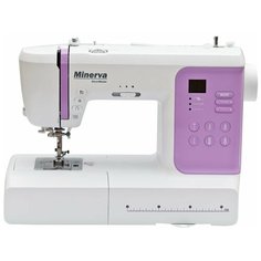 Швейная машина Minerva DecorMaster, бело-розовый