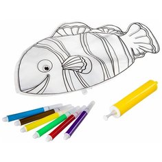Игрушка для ванной BONDIBON Рыбка (ВВ2565) белый