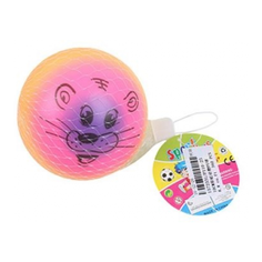 Мяч Shantou Gepai Радость, 10 см, розовый