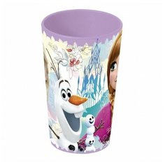 Stor Стакан пластиковый 350 мл Холодное сердце Цветы