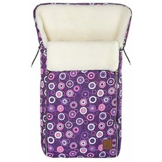 Конверт-мешок Сонный Гномик Норд 85 см сиреневый с рисунком