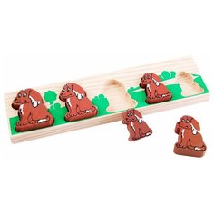 Рамка-вкладыш Томик Собачка БМ (481-1), 5 дет.