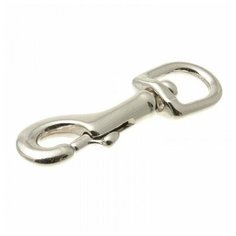 Карабин для поводка собаки ZooOne 225MM-58-NP 9 см серебристый