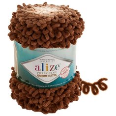 Пряжа Alize Puffy Fine Ombre Batik, 500 г, 73 м, 7262 бежевый