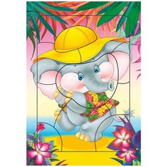 Рамка-вкладыш Дрофа-Медиа Слонёнок (2461), 11 дет.