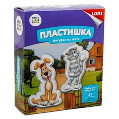 Масса для лепки LORI Фигурки из теста СОЮЗМУЛЬТФИЛЬМ Матроскин и Шарик (Тдф-002)