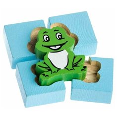 Рамка-вкладыш Томик Лягушка (1-04), 5 дет.