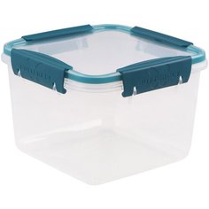 ПОЛИМЕРБЫТ Контейнер Butterfly 78506/78516 1.7 л, 15.6x15.6 см, sky