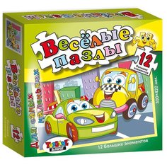 Пазл TOPGAME Тачки в городе (01242), 12 дет.