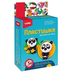 Масса для лепки LORI Пластишка магниты - Милые панды (Пз/Т-003)