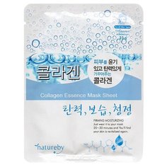Natureby Collagen Essence Mask Sheet тканевая маска с коллагеном, 23 г