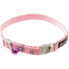 Ошейник Hello PET Лотосы фуксия