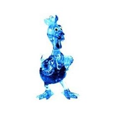 Головоломка 3D "Петух", цвет: синий, 38 деталей Eureka