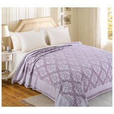 Покрывало махровое "Версаль", 220х200 см (цвет: какао) Текс Дизайн