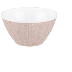 Салатник "Меланж", 0,5 л, бежевый Alternativa