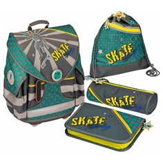 Школьный ранец "Skateboarding Ergo Style+" с наполнением Spiegelburg