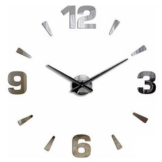 Часы самоклеящиеся 3D "Арабские", зеркальные Эврика