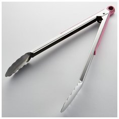 Щипцы универсальные ВЕ-1588 "Webber", 30 см (темно-розовый)