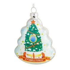 Новогоднее подвесное украшение "Космическая елка", 2x9,5x8 см Феникс Present