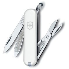 Victorinox. Нож-брелок "Classic SD", 58 мм, 7 функций, белый