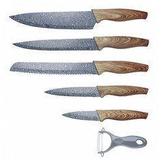 Набор ножей "Webber" BE-2263N, 5 предметов + овощечистка