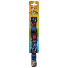 Ошейник с пряжкой фастекс-фиксатор 25 мм x 50 см "Модерн", цвет: синий Zoo One