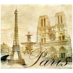 Фотообои/C коллекция Фотообои/C коллекцияПариж винтаж 300х270 см Divino