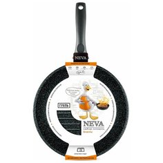 Сковорода-гриль Neva Granite NG0226 литая, 26см, черный Нева