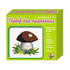 Набор для вышивания "Гриб" Десятое королевство
