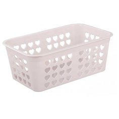 Корзина "Вдохновение", 265x165x100 мм (светло-серый) Alternativa