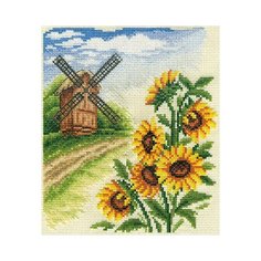 Набор для вышивания Panna "Мельница", арт. ПС-0384, 16х19 см