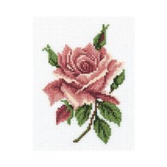 Набор для вышивания крестом Klart "Чайная роза", арт. 8-276