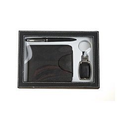 Подарочный набор из 3 предметов: портмоне, ручка, брелок ENS