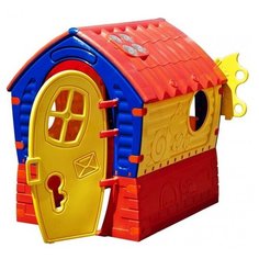 Домик игровой Marian Plast "Лилипут", цвет: красный, синий, желтый Pal Play (Marian Plast)