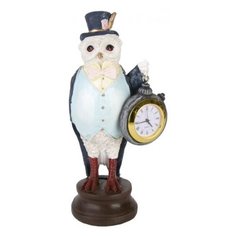 Фигурка декоративная "Филин с часами", 18 см Феникс Present