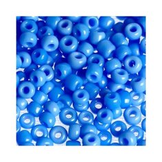 Бисер круглый "Ideal", цвет: голубой глянцевый (43B), размер 10/0, 50 грамм