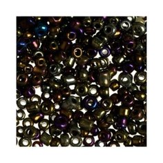 Бисер круглый "Ideal", цвет: мульти бензиновый (602), размер 10/0, 50 грамм