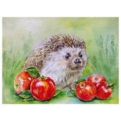 Картина по номерам "Подарок от друзей" (18 цветов) Molly