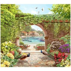 Фотообои/L КоллекцияПавлины 300х270 см Divino