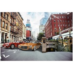 Фотообои/P коллекцияРетро машины 400х270 Divino