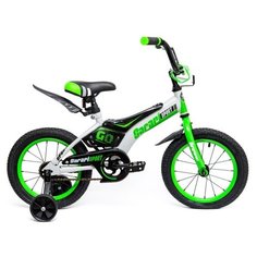 Велосипед детский 12" SAFARI proff SPORT 2-х колесный, зеленый