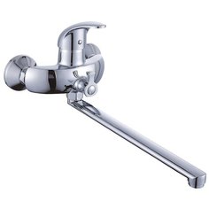 Смеситель BACH для ванны шар. D40мм переключ. на корпусе излив 350мм 80222101