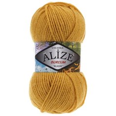 Пряжа для вязания ALIZE BURCUM KLASIK 100гр. 210м (100% Aкрил) (2 шафран) 5 мотков