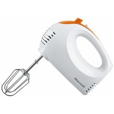 Миксер Maxwell MW-1358 W, белый/оранжевый